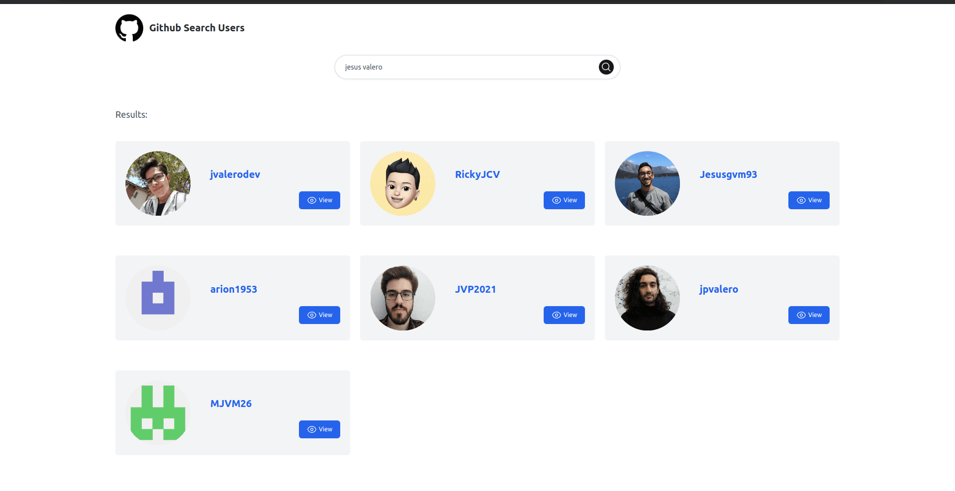 GitHub Search